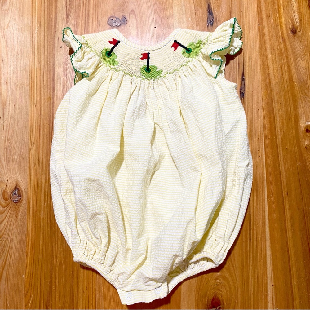 Yellow Golf Bubble - EUC, Size 9m